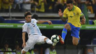 Argentina vs. Brasil: las postales del tenso encuentro por Copa América [VIDEO]