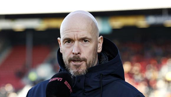 El director técnico neerlandés dio sus primera declaraciones como nuevo entrenador del Manchester United. ((Foto: AFP)