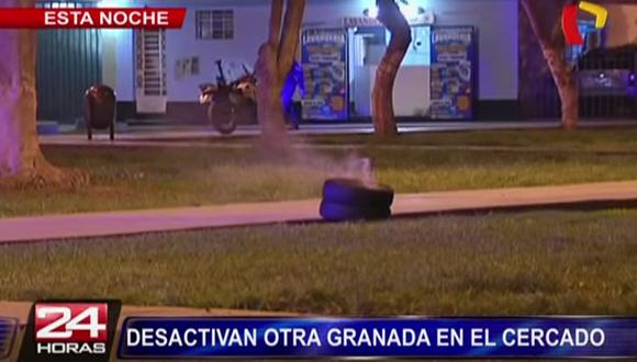 Supuesta granada obliga a UDEX a detonar paquete en Cercado