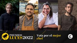 Premios luces 2022: conoce a los cocineros y cocineras nominados al Mejor chef del año