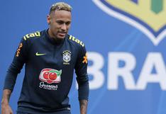 Neymar se reintegra a los entrenamientos de Brasil