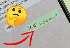 El significado del número “7642” en WhatsApp y por qué lo usan los jóvenes 