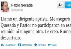 Pablo Secada y Aurelio Pastor se enfrentan en Twitter por los ‘Mudoaudios’