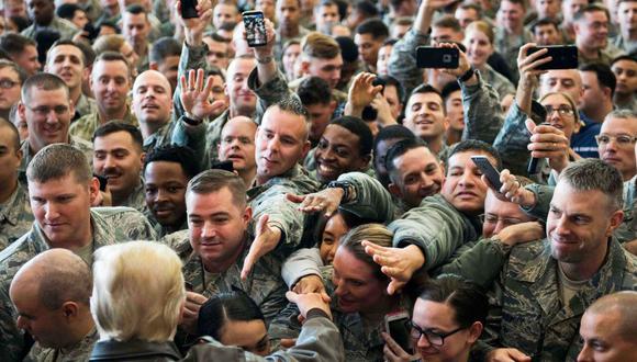 Sube el gasto militar estadounidense por primera vez en siete años. (AFP)