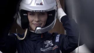 YouTube: Miss Francia se sube de copiloto en el Rallycross