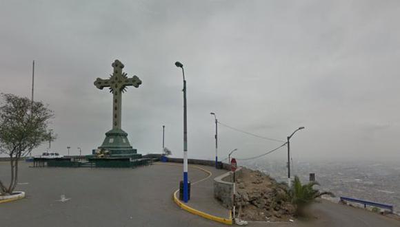 Google Maps: Lima vista desde la cruz del cerro San Cristóbal