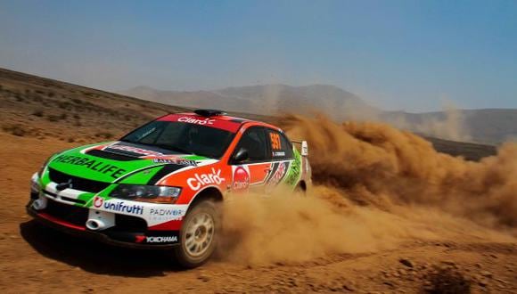 José Luis Tommasini fue el más rápido en la general en la primera fecha del Campeonato de Rally ACP. (Foto: Rodrigo De Quesada)