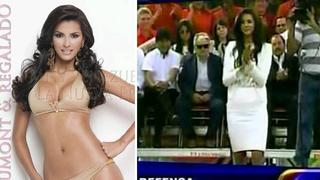 Ivian Sarcos, la Miss Mundo ‘chavista’ que marchó en las calles de Caracas