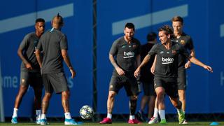 Barcelona programó regreso a las prácticas sin conocer el futuro de Lionel Messi