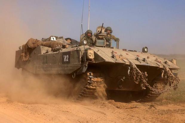 La ofensiva israelí en Gaza reactivó la hostilidad entre Israel e Irán. (MENAHEM KAHANA / GETTY).