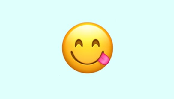 Si te mandaron el emoji de la carita con la lengua a un lado es tiempo de que conozcas su significado en WhatsApp. (Foto: Emojipedia)