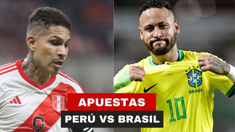 Perú vs Brasil: revisa las apuestas del partido por las Eliminatorias