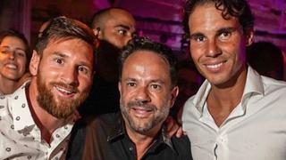 Lionel Messi se encontró con Rafael Nadal en un bar de Ibiza