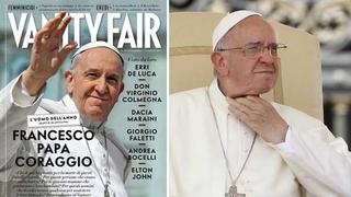 Papa Francisco se molestó por estatua suya y es portada de Vanity Fair