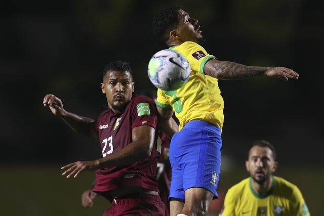 Brasil - Venezuela, por Eliminatorias Qatar 2022. (Foto: AFP)