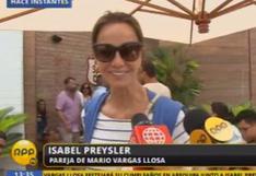 Isabel Preysler llegó a Perú y se pronunció sobre damnificados por huaicos 