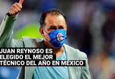 Juan Reynoso es elegido el mejor técnico del año en la Liga MX