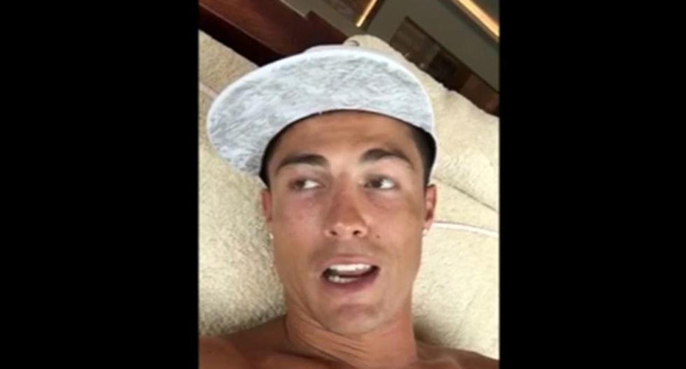 Cristiano Ronaldo furioso. (Foto: Captura)