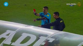 Alianza Lima vs. Universitario: Raúl Fernández fue expulsado por insultar al árbitro