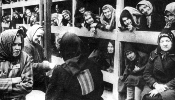 El campo de concentración de Auschwitz durante la Segunda Guerra Mundial.