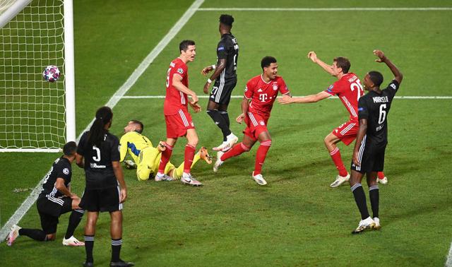 Gnabry marcó el 2-0 (AFP/EFE)