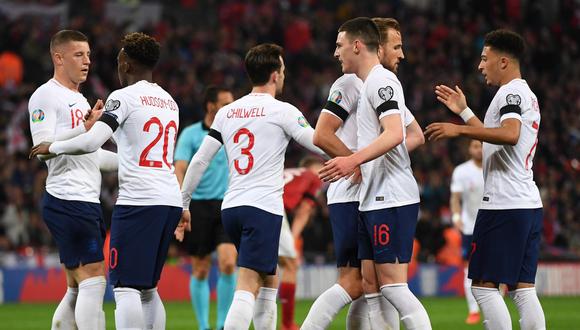 Inglaterra vs. Montenegro EN VIVO ONLINE vía Sky HD: juegan por las Eliminatorias rumbo a la Eurocopa 2020. | Foto: EFE