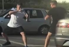 YouTube: dos choferes dejan sus carros y se enfrentan al estilo 'Mortal Kombat' 