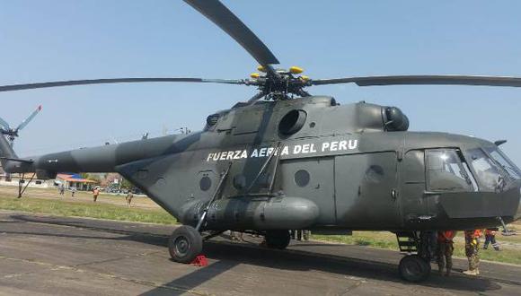Amazonas: el helicóptero MI-17 fue hallada en inmedicaciones de la comunidad de Chija.