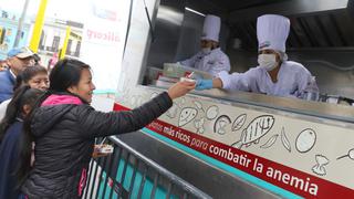 Juntos contra la anemia: 12 'food trucks' repartirán platos altos en hierro gratis