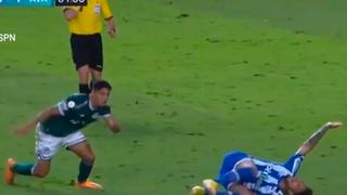 Paolo Guerrero salió lesionado en el Avaí vs. Goiás por el Brasileirao
