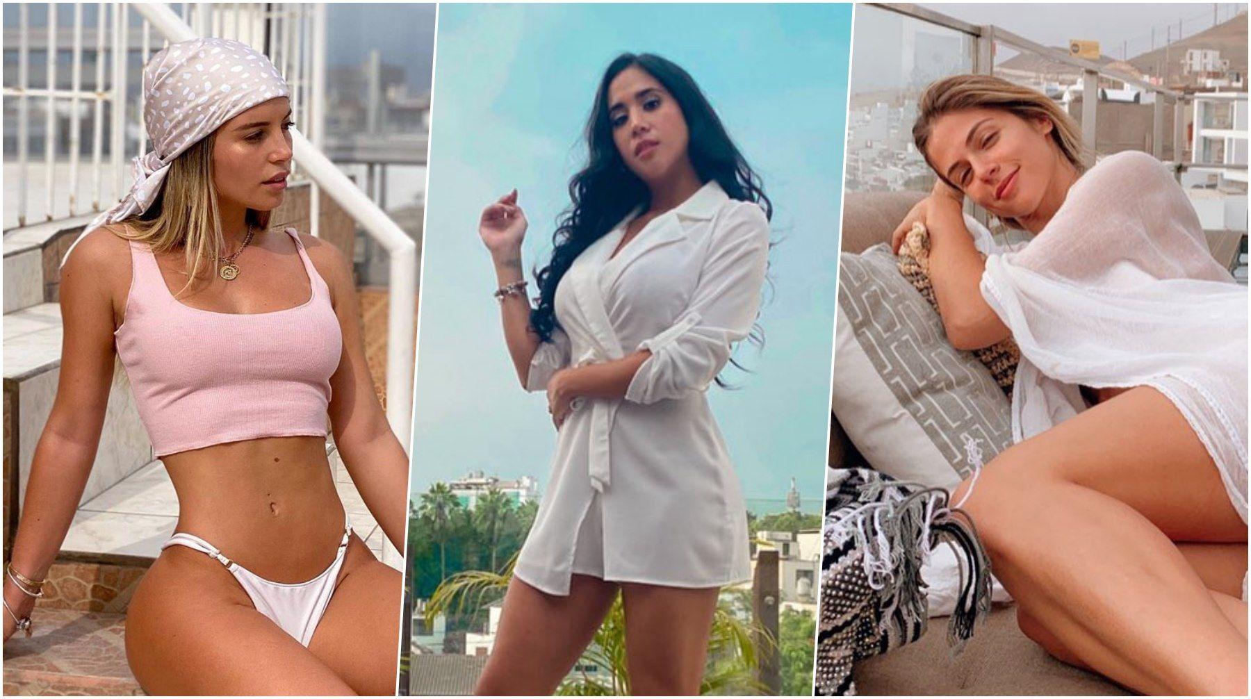 Flavia Laos, Melissa Paredes y Stephanie Cayo se despiden del verano. (Foto: Instagram)