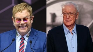 Elton John y Michael Caine protagonizan campaña de vacunación contra la COVID-19 | VIDEO