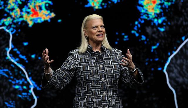 Ginni Rometty. Es una empresaria estadounidense y la actual es presidenta y CEO de la compañía IBM. Es la primera mujer en estar al frente de la empresa de tecnología. (Foto: AFP)