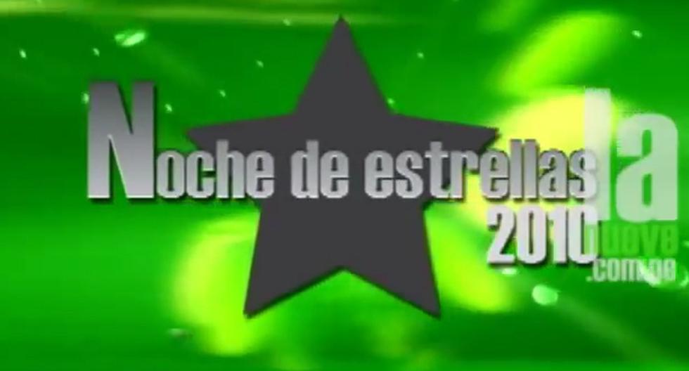 Noche de Estrellas 2010. (Foto: Captura)