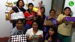 Madres de Ancón crean negocio propio con material reciclado