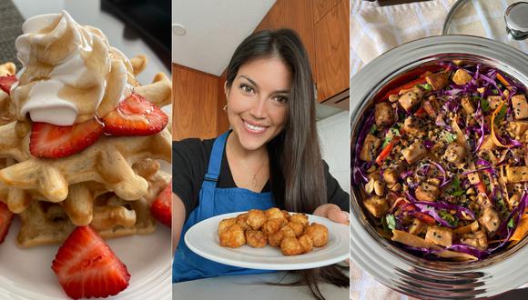 Alessandra Arce, blogger y cocinera vegana, comparte recetas a través de Instagram y Tiktok como Organikalee.