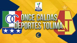 Once Caldas y Tolima empataron 2-2 por la Liga BetPlay: RESUMEN Y GOLES