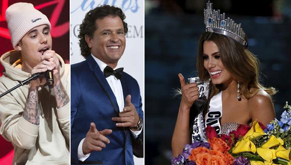 Miss Universo 2015: famosos reaccionaron tras error en concurso