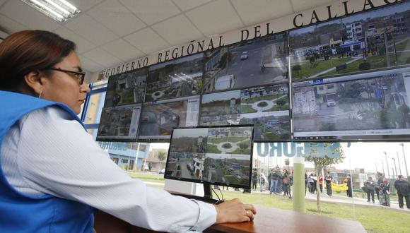 Las cámaras de seguridad serán instaladas en diversas zonas del Callao. (Foto: referencial)