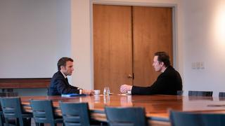 Presidente de Francia dijo que tuvo una “discusión clara y franca” con Elon Musk