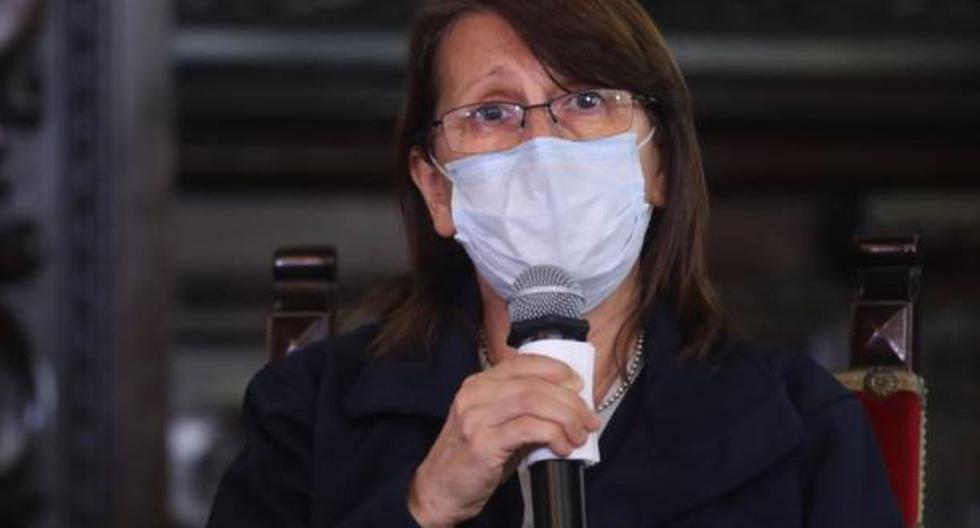 Pilar Mazzetti revela quiénes serán los primeros que recibirán vacuna contra el coronavirus. (Foto: Andina)