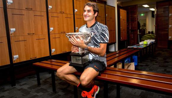 Federer contó cómo celebró hasta el amanecer luego del título