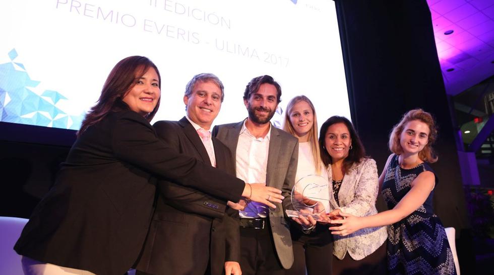 La fundaci&oacute;n Everis realiz&oacute; la entrega del premio anual al proyecto Q&acute;AIR, liderado por Mathieu Reumaux. El  ganador recibi&oacute; US$ 5,000 y un viaje a Espa&ntilde;a para participar del premio internacional por 60 mil euros. (Foto: