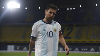 Lionel Messi no tocó la pelota en área rival, más allá del penal en el Argentina-Ecuador