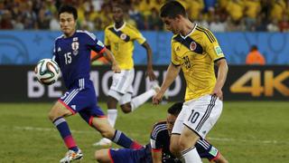 James Rodríguez selló con un lujo goleada de Colombia a Japón