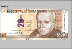 BCR pone en circulación billetes de S/ 20 con nombre de unidad monetaria “Sol”