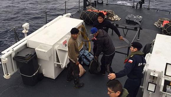 Chile rescató embarcación peruana varada frente a Antofagasta