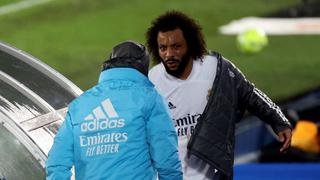Real Madrid: Marcelo sufrió una lesión en el partido contra Getafe por LaLiga
