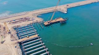 Terminal Portuario de Chancay tiene un avance de obra de casi el 30% 