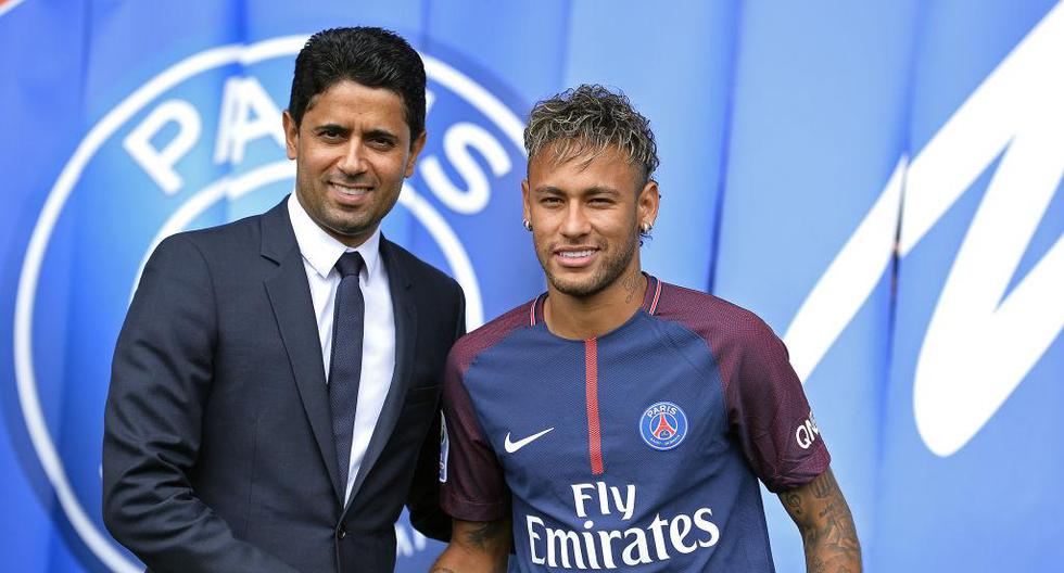 Presidente del PSG volvió a dejar en claro que el futuro de Neymar está en París. | Foto: Getty